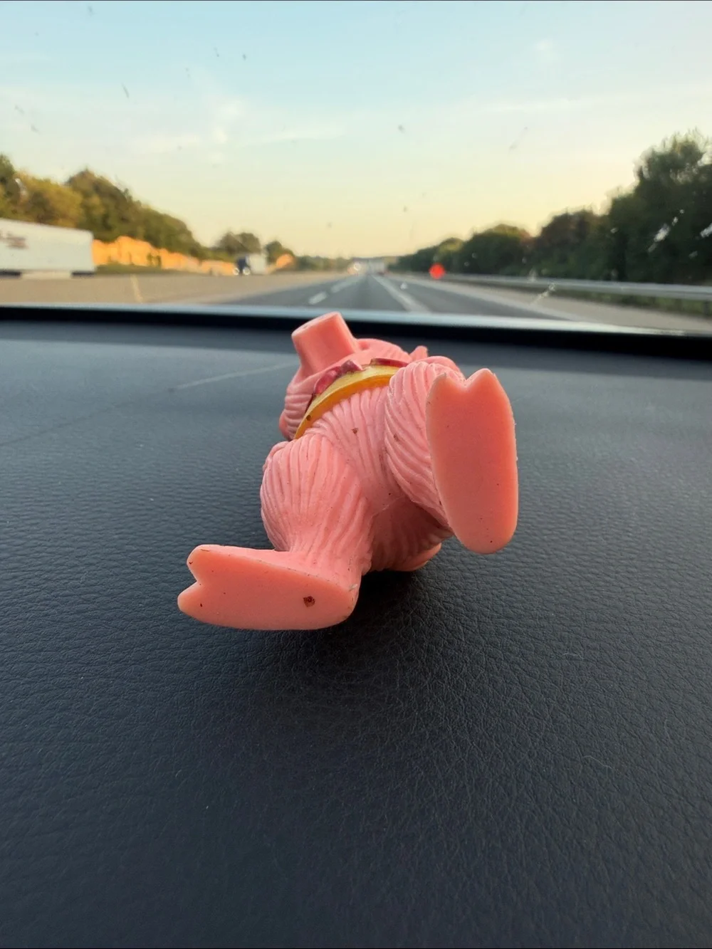 1988 Three Little Pigs Character Figure HG Toys Yellow w/ Red Lollipop